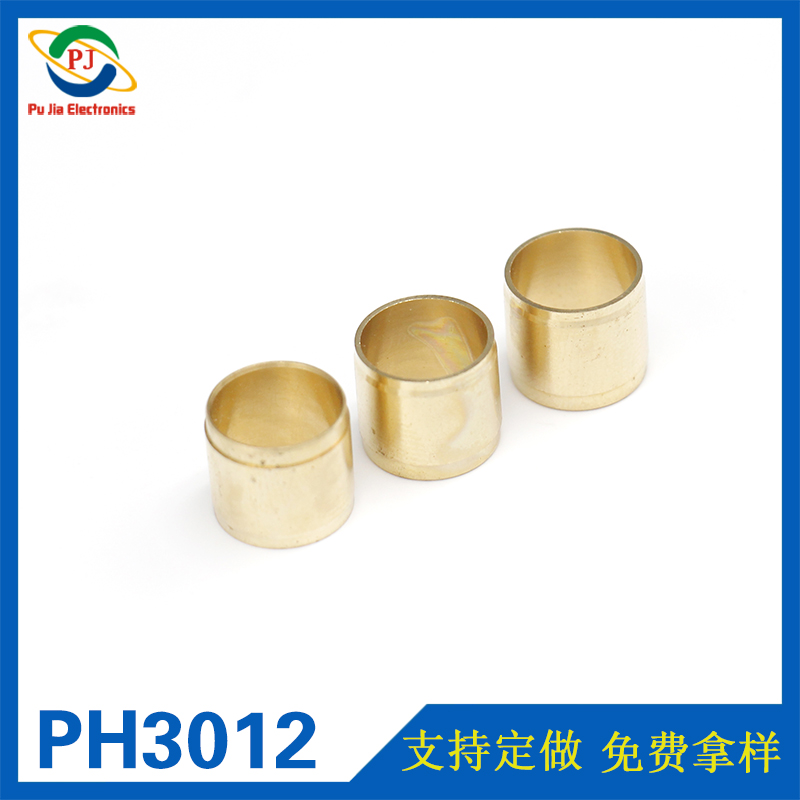 PH3012|加工銅精筆件 銅圓珠筆頭連接件 五金車床